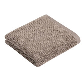 Hand Towel Vossen Natureline Pepplestone (60 x 110 cm) (Set of 3)