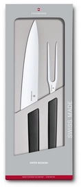 Messenset Victorinox Swiss Modern 1 Zwart (2-Delig)