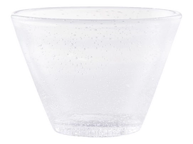 Waterglas Lyngby Skål Bobler 6,0 cm Kl/Hv (2-delig)