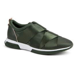 Ted Baker Queanem Green Mesh Leather