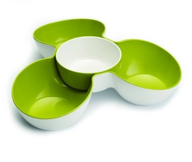 Serveerschaal Joseph Joseph Triple Dish Groen (2-delig)