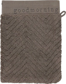 Washandjes Goodmorning Taupe Aquanova (set van 6)
