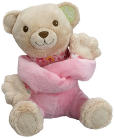 Knuffel Piou Piou Beer Giftbox Roze 20 cm