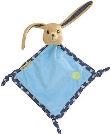 Knuffeldoek Piou Piou Konijn Blauw
