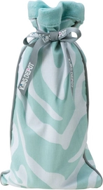 Kruikzak Kidsdepot Zebra Seagreen Katoen