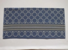 Theedoek Bunzlau Castle Lace Royal Blauw