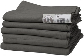 Omslagdoek Lodger Swaddler Solid Carbon