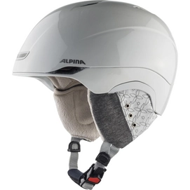 Ski Helmet Alpina Women Parsena White Diamonds-52 - 56 cm
