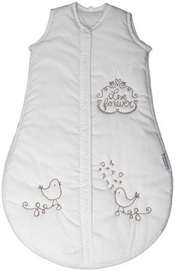 Babyslaapzak Winter Anel Lovely Birds Wit Rond