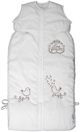 Babyslaapzak Winter Anel Lovely Birds Wit