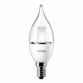 Philips Masterled 4W BA35-CL Kaars Dimbaar (Vervangt 25 Watt)