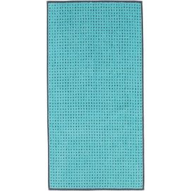 Duschhandtuch Cawö Sense Coloured Allover Turquoise (80 x 150 cm)