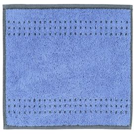 Gesichtstuch Cawö Sense Coloured Borte Blue (6-teilig)
