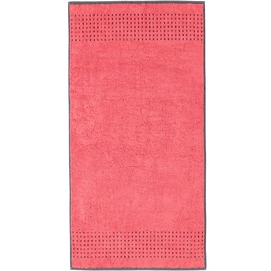 Douchelaken Cawö Sense Coloured Borte Red (80 x 150 cm)