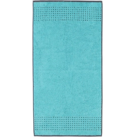 Handtuch Cawö Sense Coloured Borte Turquoise (3-teilig)