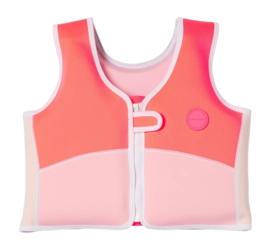 Gilet de Natation Sunnylife Enfant Melody The Mermaid Neon Strawberry (3-6 ans)