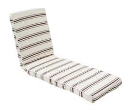 Strandliege Sunnylife The Lounger Chair Charcoal Stripe