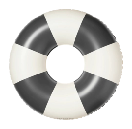 Zwemband Sunnylife Pool Ring Black Stripe