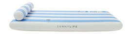 Matelas Gonflable Sunnylife Luxe Lilo Blue Stripe