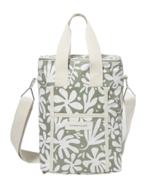 Kühltasche Sunnylife Drinks Canvas The Vacay Olive