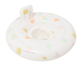 Zwemband Sunnylife Baby Seat Float Apple Sorbet Multi