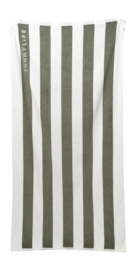Strandtuch Sunnylife Beach Towel The Vacay Olive Stripe