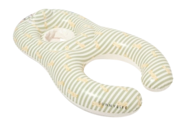 Zwemband Sunnylife Kids Float TogeTher Baby Seat Duck Sage Stripe