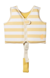 Kinder Zwemvest Sunnylife Kids Sid The Seagull Mustard Stripe (2-3 jaar)