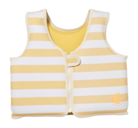 Kinder Zwemvest Sunnylife Kids Sid The Seagull Mustard Stripe (3-6 jaar)