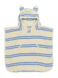 Kapuzenhandtuch Sunnylife Character Cotton Sid The Seagull Blue Stripe