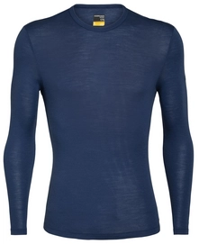 Langarmshirt Icebreaker 175 Everyday LS Crewe Estate Blue Herren