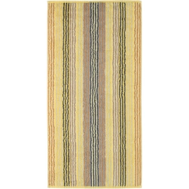 Douchelaken Cawö Unique Stripes Citron (70 x 140 cm)