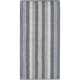 Douchelaken Cawö Unique Stripes Anthracite (70 x 140 cm)