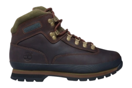 Timberland Men's Euro Hiker Leather Brown-Taille 40