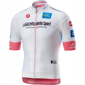 Fietsshirt Castelli Giro Men Race Jersey FZ Bianco