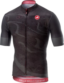 Fietsshirt Castelli Finestre Men Jersey FZ Grigio Militare