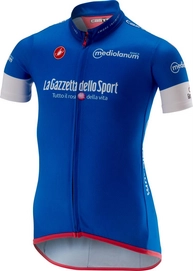 Fietsshirt Castelli Giro Kid Jersey FZ Azzurro