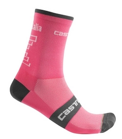 Fietssok Castelli Men Giro102 13 Sock Rosa Giro