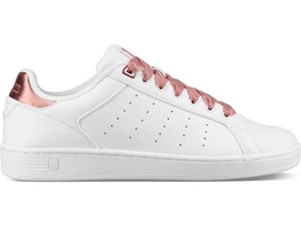 K Swiss Clean Court CMF White Old Rose Damen