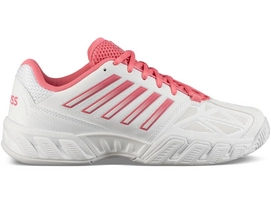 Tennis Shoes K Swiss Women Bigshot Light 3 Omni White Pink Lemonade