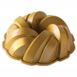 Tulbandvorm Nordic Ware Braided Gold