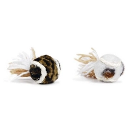 Katten Tijgerballen Beeztees Veren (2 stuks)