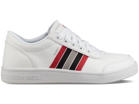 Sneaker K Swiss Court Clarkson S White Paloma Red Blk Damen