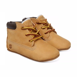 Timberland Infant Crib Bootie + Hat Wheat
