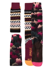 Ski Socks  Protest Women Yoshi Swamped (2-pack)