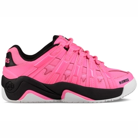 Sneaker K Swiss Endorsement Neon Pink Black White Damen