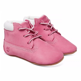 Timberland Infant Crib Bootie + Hat Pink