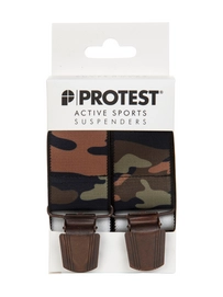 Braces Protest Men General Suspenders Gravel Green