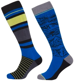 Chaussettes Protest Men Adventurer Active Sporty Blue (2 Paires)