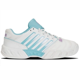 Chaussures de Tennis K Swiss Women Bigshot Light 4 Carpet Brilliant White Angel Blue Sheer Lilac-Taille 40